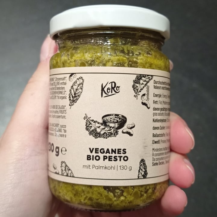 photo of Koro organic pesto with black kale shared by @nuriawashungry on  17 Mar 2024 - review