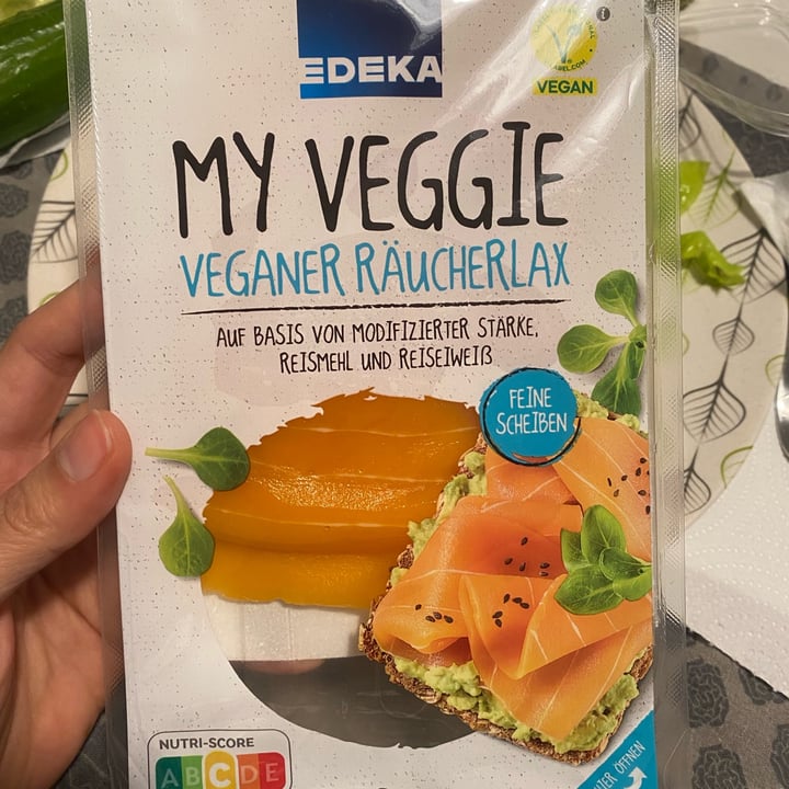 photo of My Veggie (Edeka) veganer räucherlax shared by @sfiziboom on  29 Oct 2023 - review