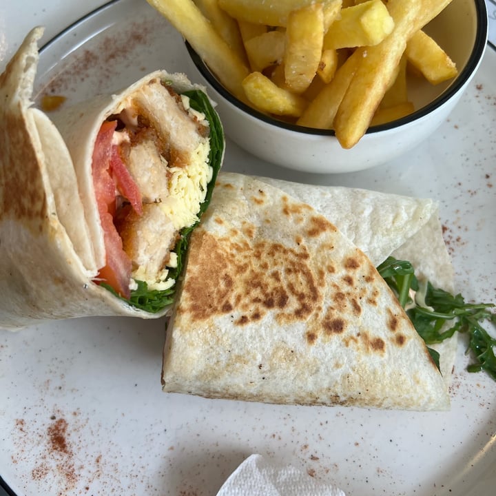 photo of Illusion by No.5 vegan chicken wrap shared by @ethicurean on  01 Jul 2024 - review