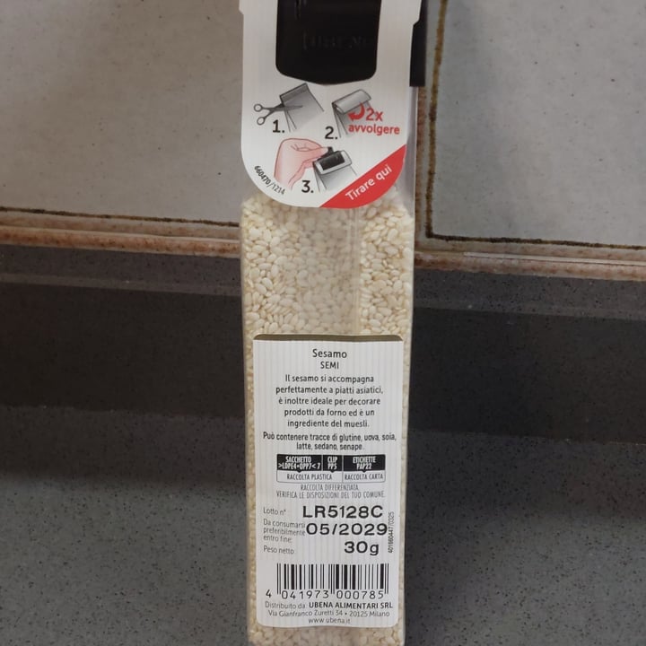 photo of Ubena Sesamo shared by @chiaraveg on  22 Aug 2025 - review