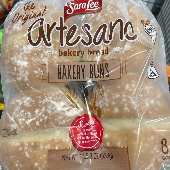 photo of Sara Lee Artesano Bakery Buns shared by @julie4theanimals on  08 Apr 2024 - review