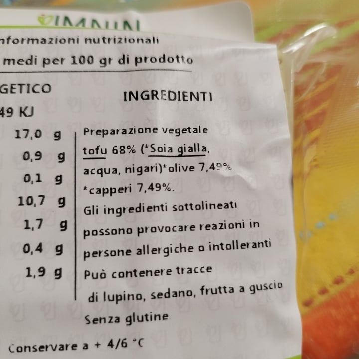 photo of Umnin tofu olive e capperi shared by @lauraemarco on  02 Apr 2025 - review