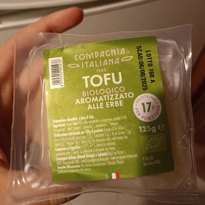 photo of Compagnia Italiana tofu aromatizzato alle erbe shared by @dreamshade on  05 Aug 2025 - review
