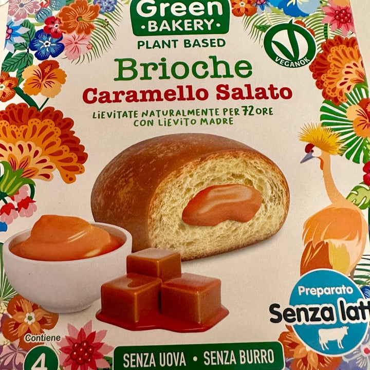 photo of italian green bakery Brioche Caramello Salato shared by @supergats on  18 Oct 2024 - review
