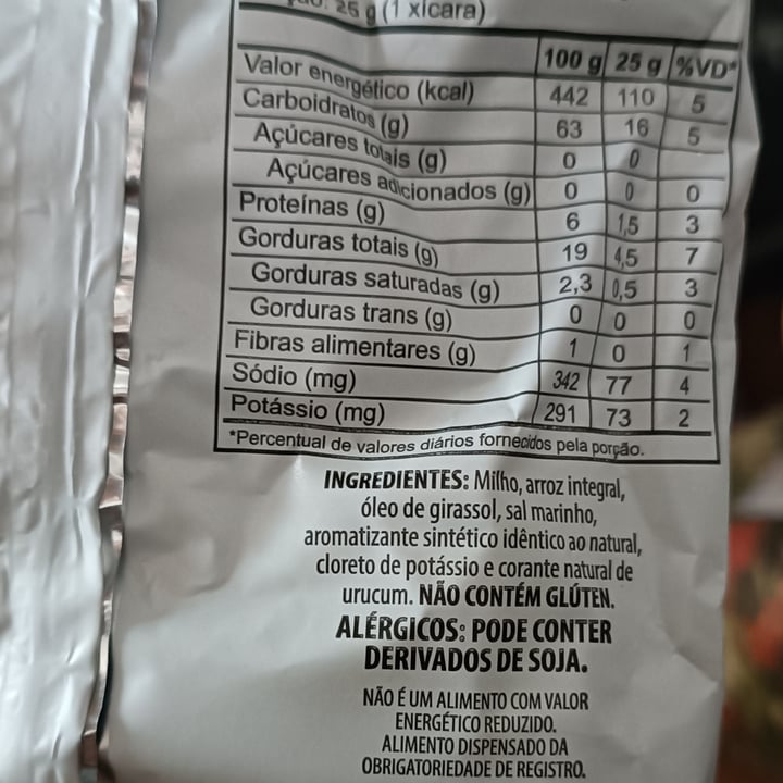 photo of Kodilar Natural Life Chips De Arroz - Queijo Nacho shared by @carlak on  25 Nov 2024 - review