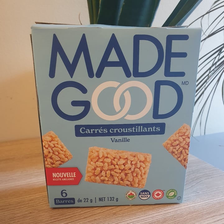 photo of Made Good Crispy Squares Vanilla shared by @paniwilson on  24 Apr 2024 - review