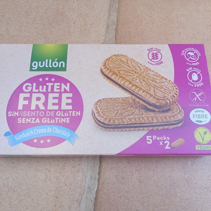 photo of Gullón Sándwich crema de chocolate sin gluten shared by @titoherbito on  05 Oct 2025 - review