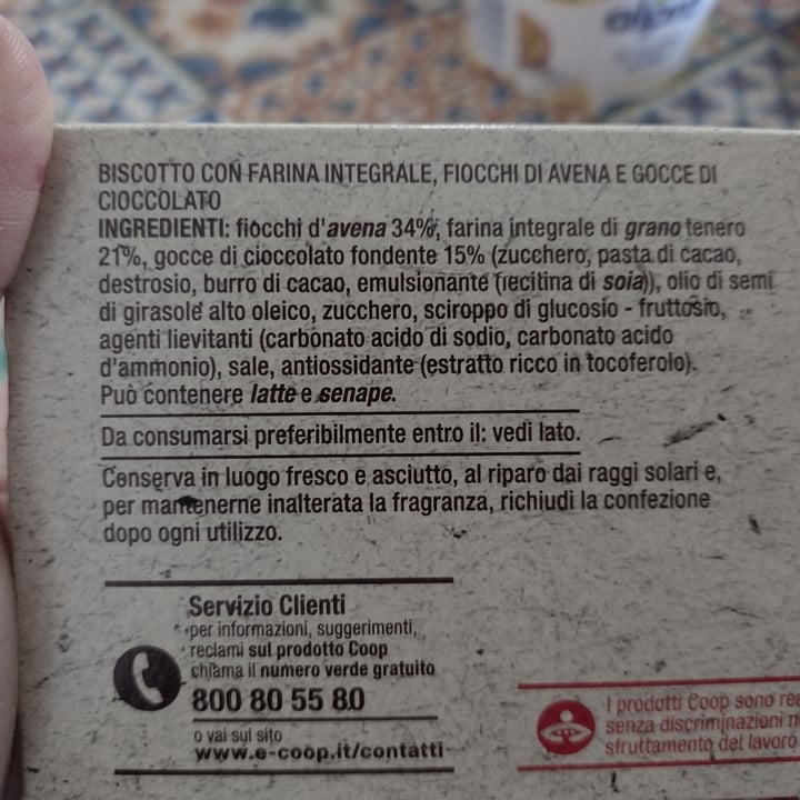 photo of Coop Biscotti Ai Cereali Digestive Con Gocce Di Cioccolato shared by @dratini on  03 Feb 2024 - review