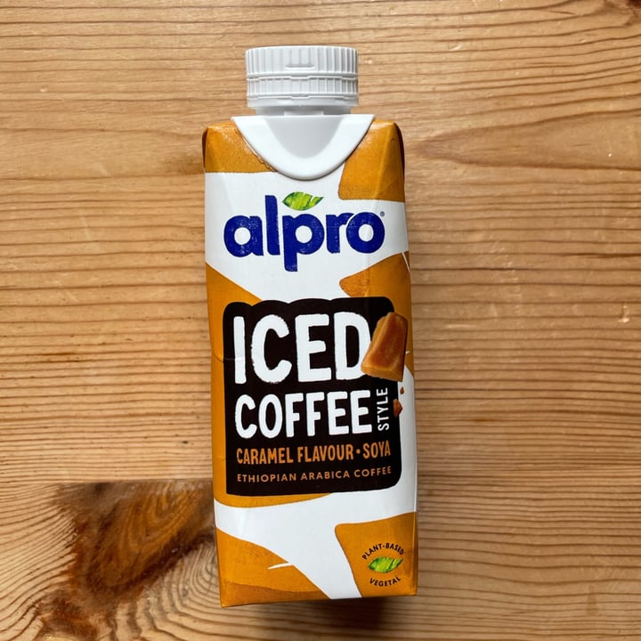 photo of Alpro Iced coffee caramel flavour shared by @pauladelriver on  05 May 2024 - review