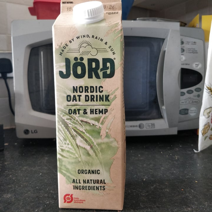 photo of Jörd Oat & Hemp Drink shared by @compassionate on  28 Jan 2024 - review