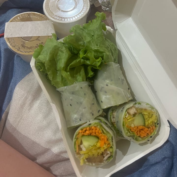 photo of Chickpea Eatery | Thuần Chay/ Vegan in Hoi An Fresh Spring Rolls shared by @charlotteacsmith on  02 Mar 2024 - review