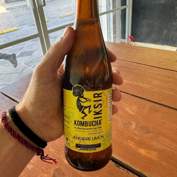 photo of Veggie Happy Kombucha Jengibre Limón shared by @eatyourgreens on  26 Mar 2024 - review
