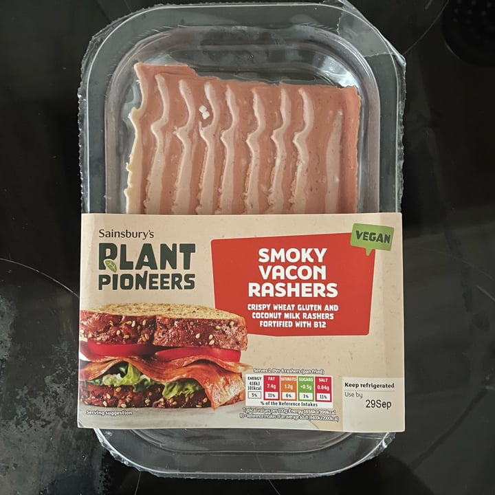 photo of Plant Pioneers Smoky Vacon Rashers shared by @appleappleamanda on  30 Sep 2023 - review