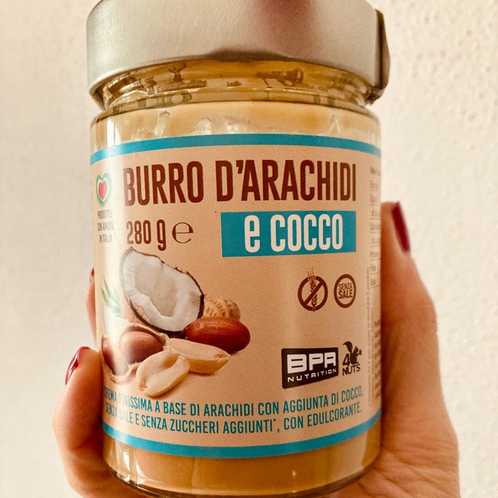 photo of BPA nutrition Burro D’arachidi E Cocco shared by @gattaviola on  06 Mar 2024 - review