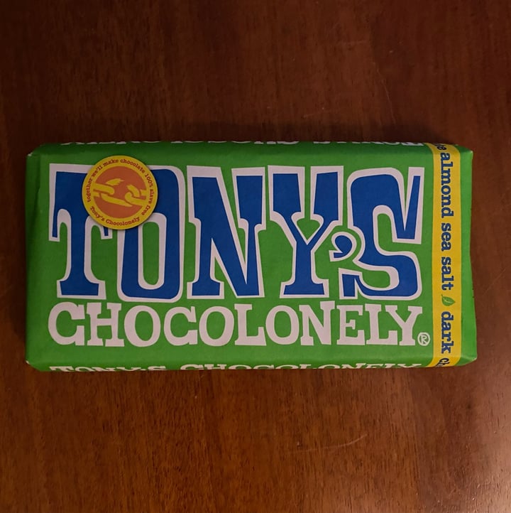 photo of Tony’s Chocolonely Dark Almond Sea Salt 51% shared by @dan17 on  12 Jul 2024 - review
