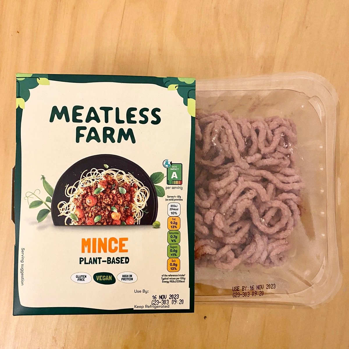 Meatless Farm Mince Plant-Based Reviews | abillion