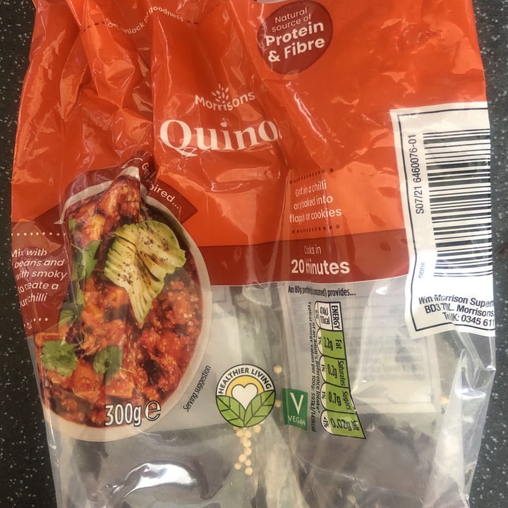 photo of Morrisons Quinoa shared by @terryno on  29 Apr 2024 - review