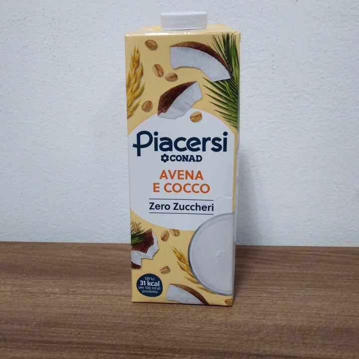 photo of Piacersi | Conad avena e cocco zero zuccheri shared by @francescovegan on  26 Jul 2024 - review