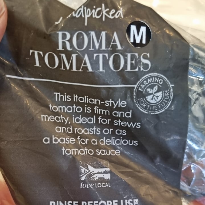 photo of Woolworths Food Roma tomatoes shared by @vegankitchensa on  07 Jan 2024 - review