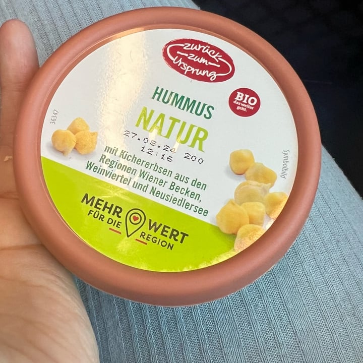 photo of Zurück zum Ursprung Hummus shared by @dinolau97 on  10 Aug 2024 - review