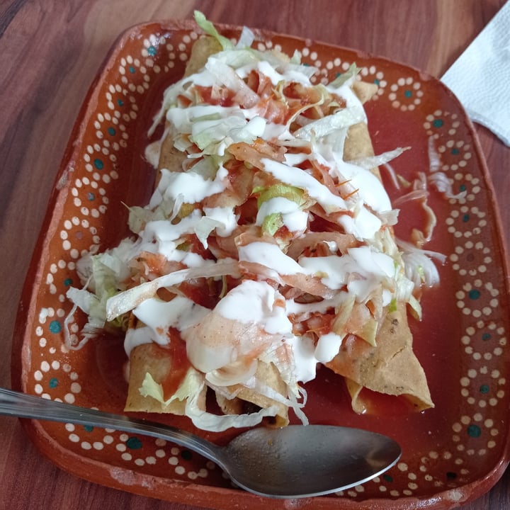 photo of El vegano coqueto Flautas shared by @franj36 on  15 Mar 2024 - review