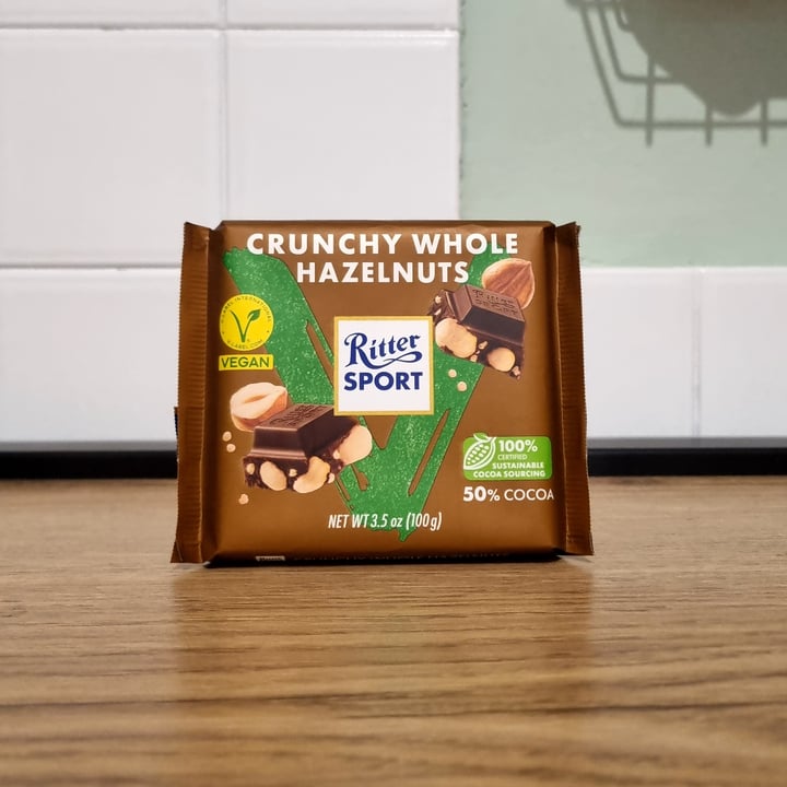 photo of Ritter Sport crunchy whole hazelnuts shared by @pamel8a on  29 Feb 2024 - review