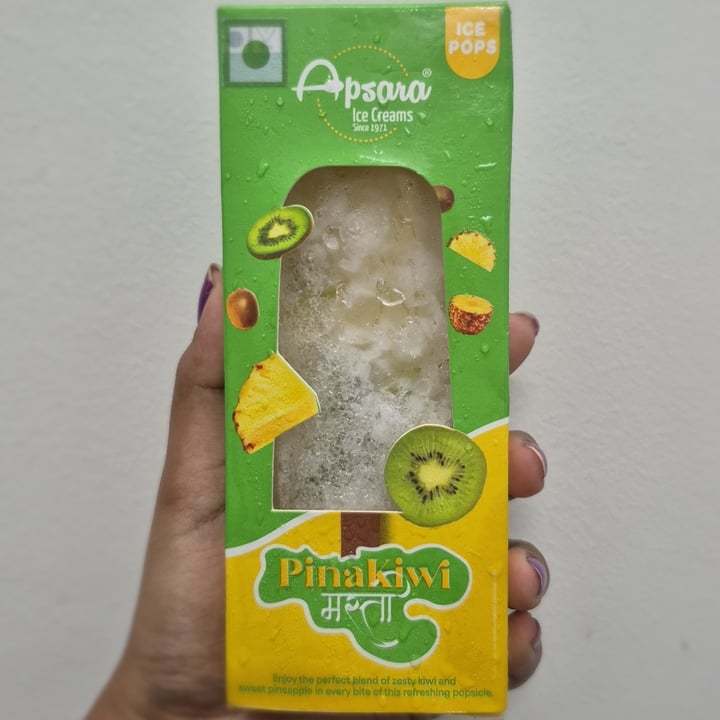 photo of Apsara Ice Creams Pinakiwi Masti Popsicle shared by @indianveganstuff on  21 Aug 2025 - review