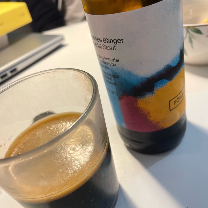 photo of Pöhjala Banoffee imperial stout shared by @quandleloup on  25 Nov 2023 - review