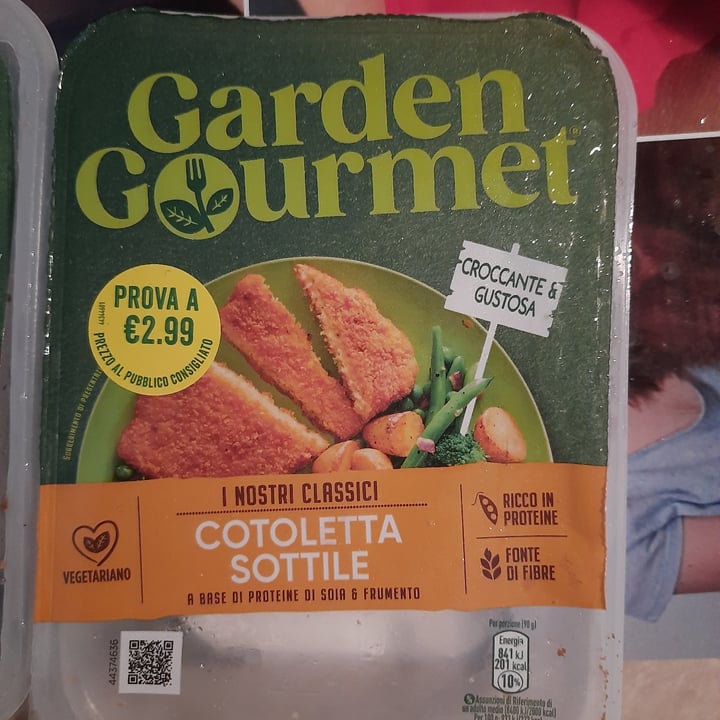 photo of Garden Gourmet Cotolette shared by @irenep on  01 Jul 2025 - review