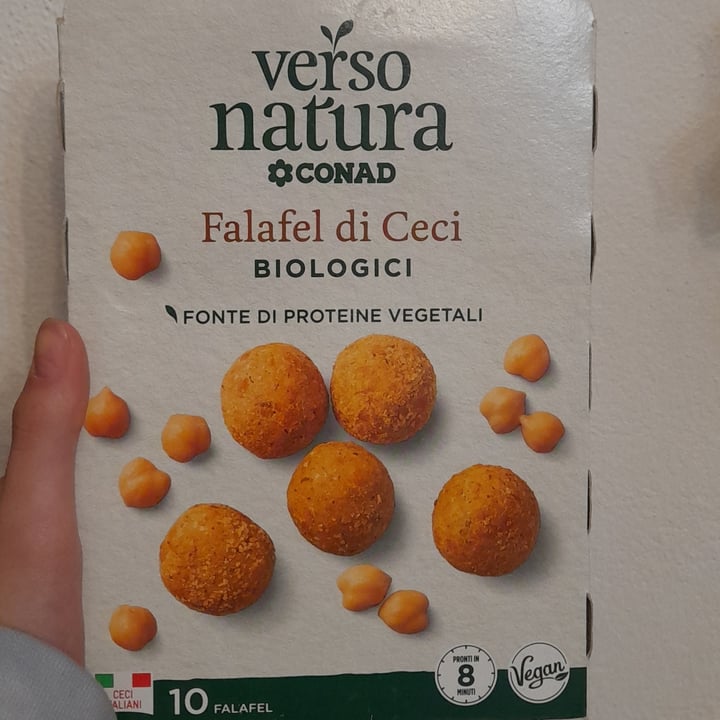 photo of Verso Natura Conad Bio  Falafel Di Ceci (Biologici) shared by @giulipimpiveg on  13 Jan 2024 - review