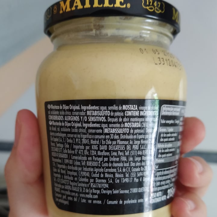 photo of Maille Dijon Originale shared by @marinasnchez on  02 Apr 2024 - review