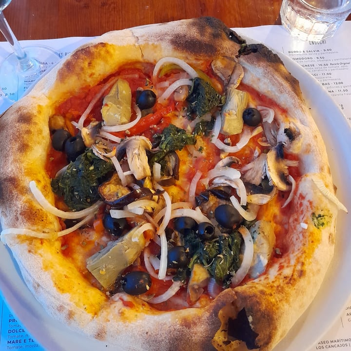 photo of L'Osteria del Geco Pizza Vegetale (Veganized) shared by @danielgl on  29 Sep 2023 - review