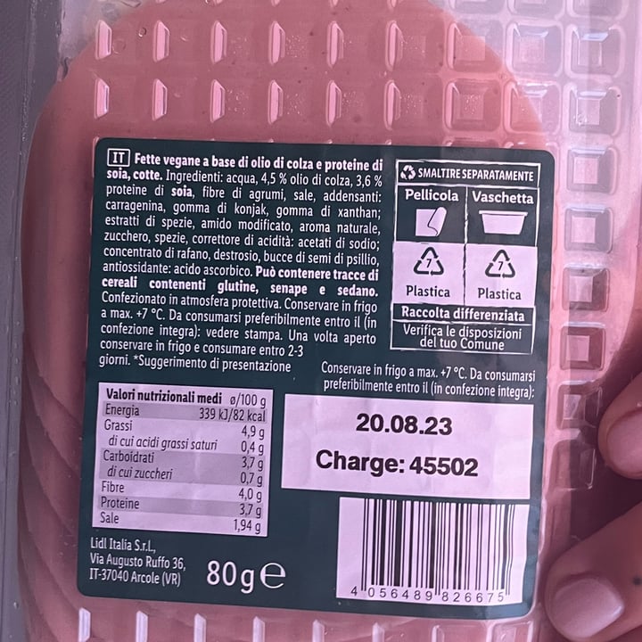 photo of Vemondo Vegan Cold Cuts shared by @giuliettaveg on  23 Aug 2023 - review