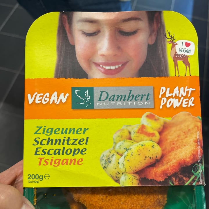 photo of Damhert Nutrition Vegan Schnitzel Escalope shared by @elisabeteribeiro on  18 May 2024 - review
