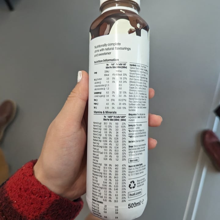 photo of Huel Chocolate Drink shared by @katchan on  29 Sep 2023 - review