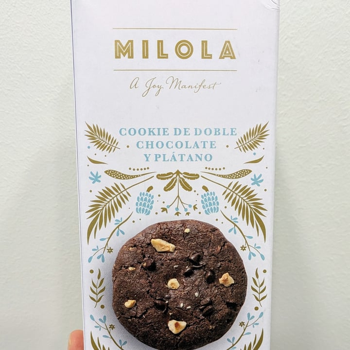 photo of MILOLA cookie de doble chocolate Y platano shared by @windgal on  30 Mar 2024 - review