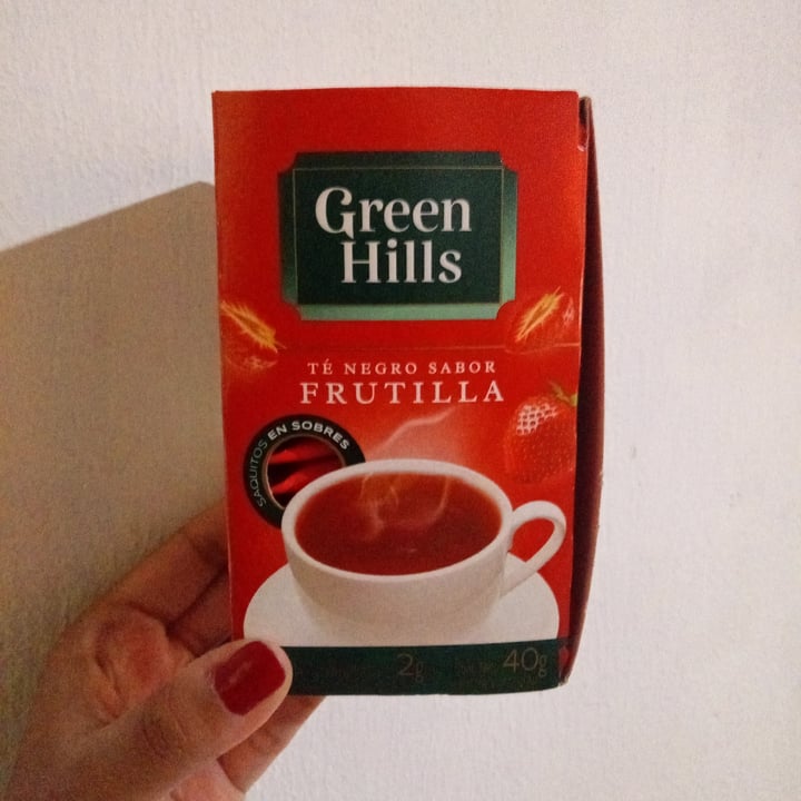 photo of Green hills Té de frutilla shared by @melipetrucelli on  29 Jan 2024 - review