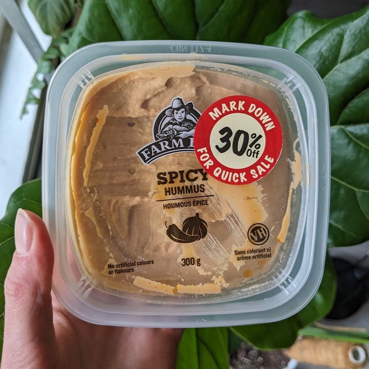 photo of Farm Boy Spicy Hummus shared by @jandrews on  19 Apr 2024 - review