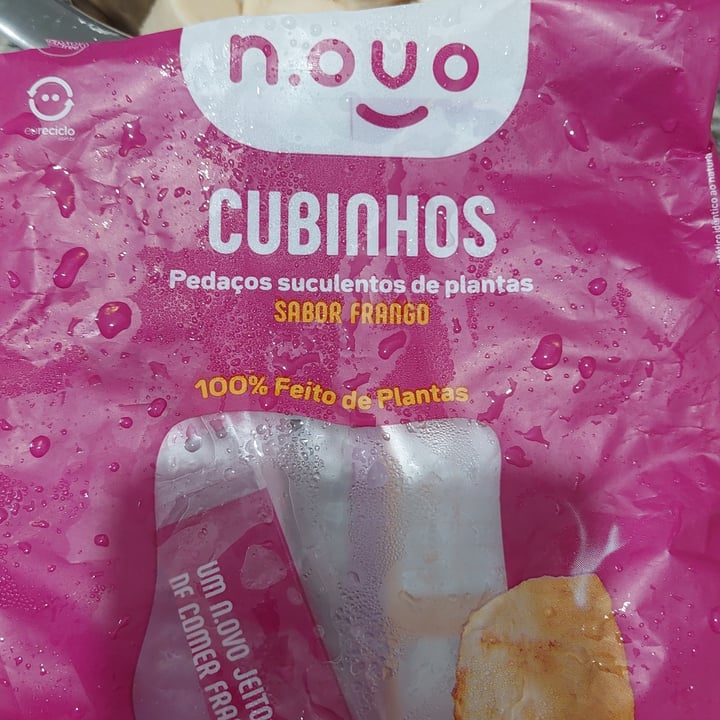 photo of N.ovo cubinhos de plantas sabor frango N.ovo shared by @aclarissa on  19 May 2024 - review