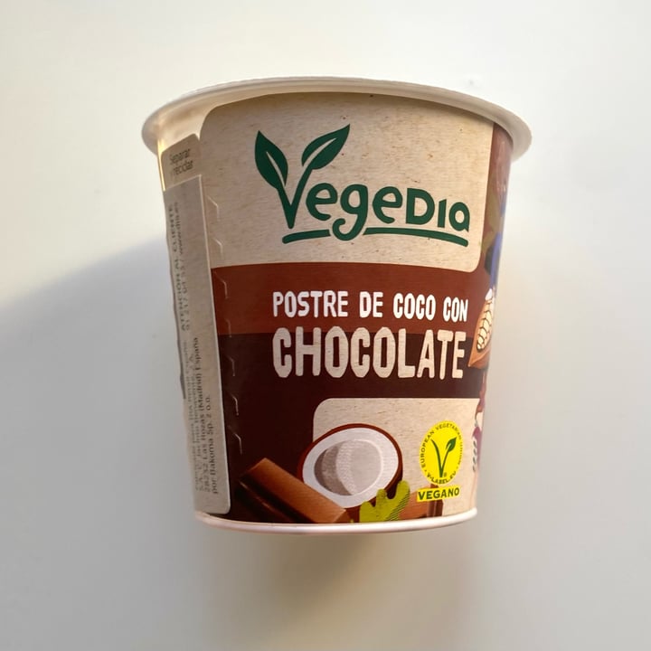 photo of Vegedia Postre De Coco Con Chocolate shared by @tsarinaveg on  28 Sep 2023 - review