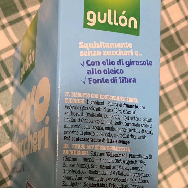 photo of Gullón Zero Zuccheri Frollini shared by @vitti on  02 Sep 2025 - review