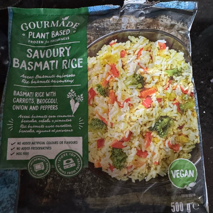 photo of Gourmade Plant Based Savoury Basmati Rice shared by @preenasastra on  21 Mar 2024 - review