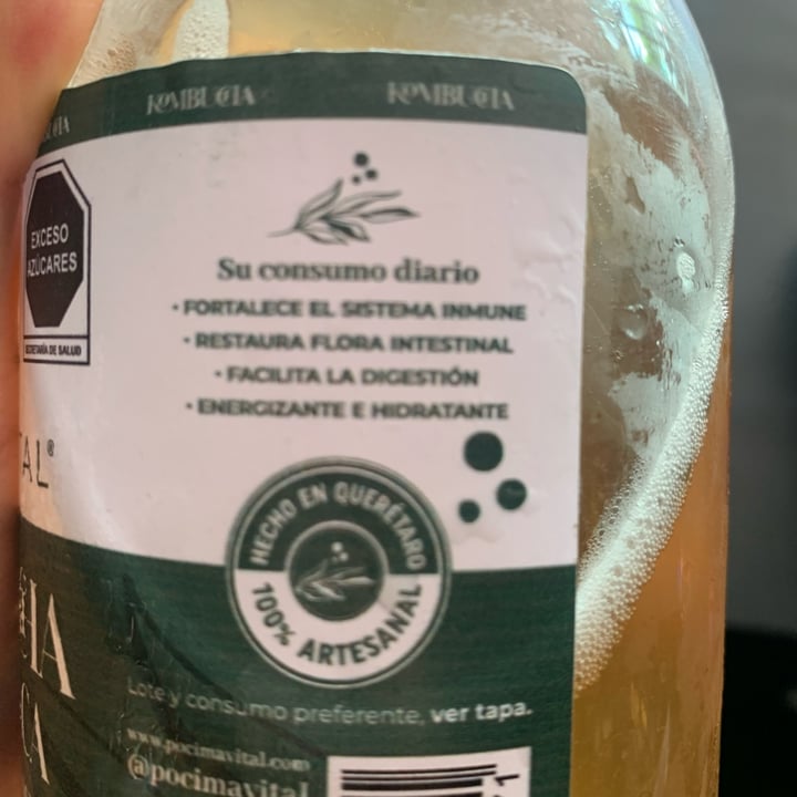 photo of Pócima vital Kombucha de Albahaca shared by @happycoconut2004 on  08 Jul 2025 - review