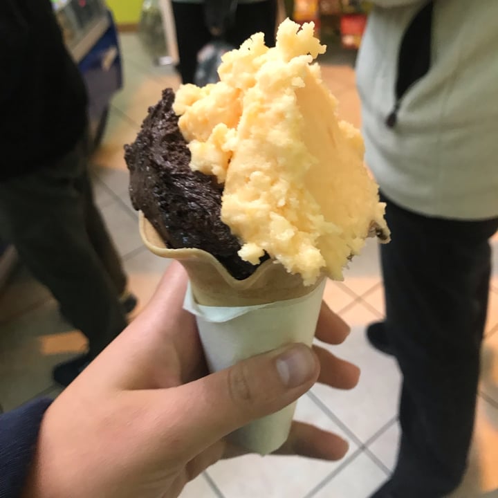 photo of Gelateria Terrazza dark chocolate and melon icecream shared by @vanessaaa on  02 Sep 2023 - review