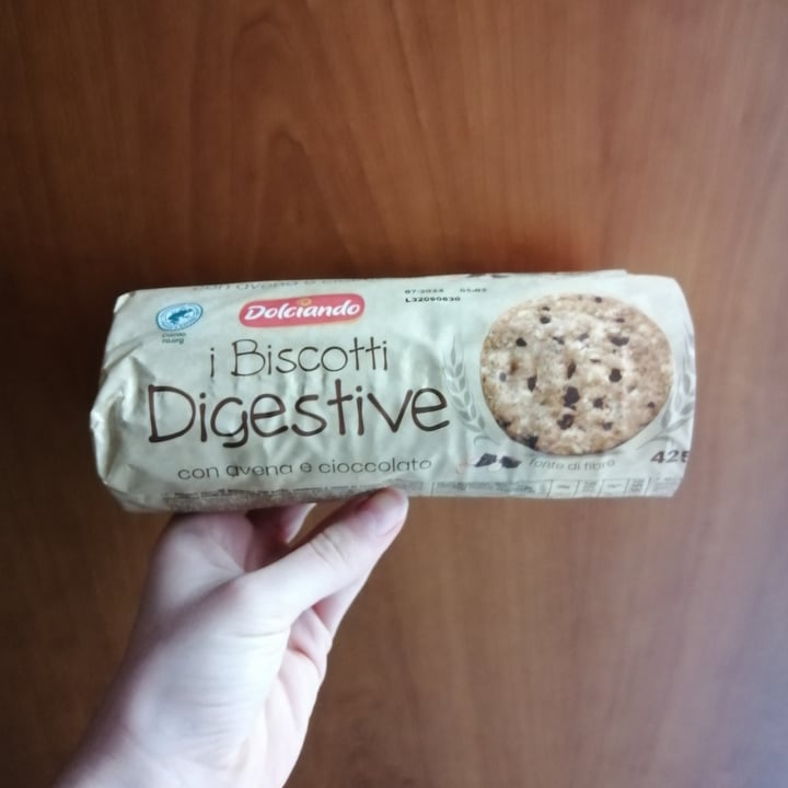 photo of Dolciando Biscotti Digestive Con Avena E Cioccolato shared by @irxkit on  13 Oct 2023 - review