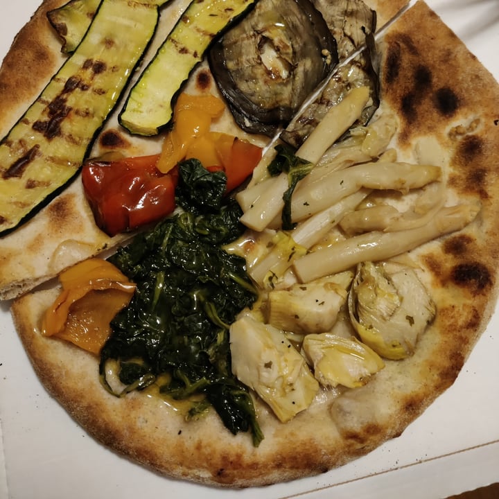 photo of Pizzeria da Renato Pizza Verdure shared by @extraveganza on  19 Aug 2023 - review
