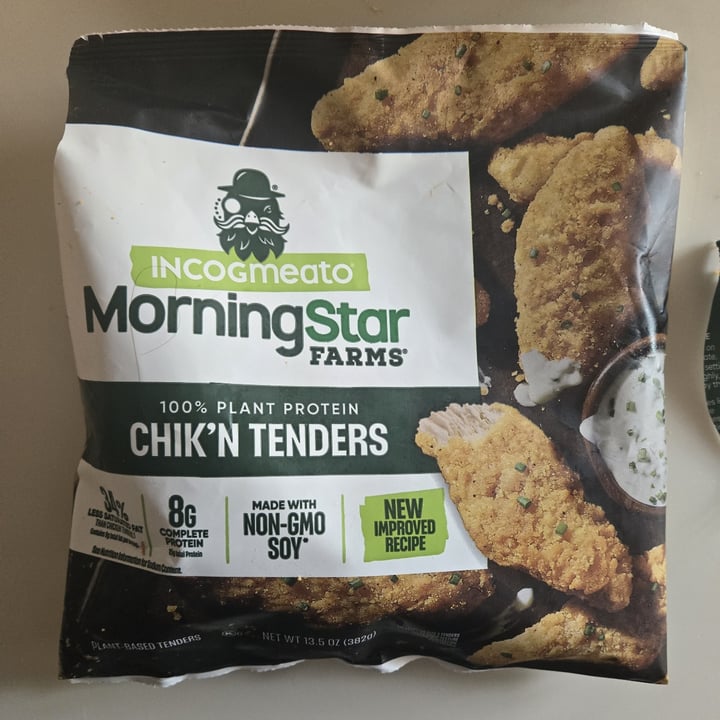 photo of MorningStar Farms Incogmeato chik’n tenders shared by @teknevra on  15 Jul 2024 - review