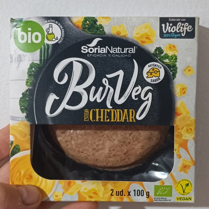 photo of Soria Natural burveg cheddar shared by @ecoilogic on  01 Oct 2024 - review
