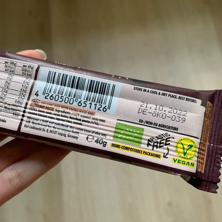 photo of Nucao Creamy Noisette Bar shared by @hereforareason on  07 May 2024 - review
