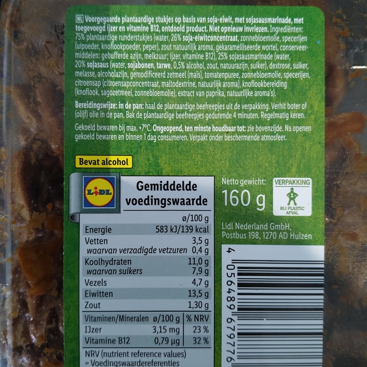 photo of Vemondo plantaardige beefrepjes shared by @nuriawashungry on  15 Mar 2025 - review